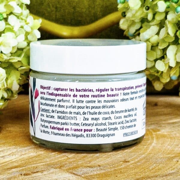 Baume déodorant douceur : Beauté Simple – Image 3