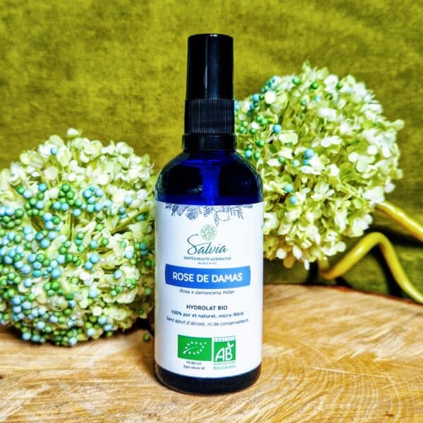 Hydrolat de Rose de Damas Bio : Salvia Nutrition