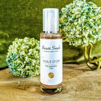 Huile sèche sublimatrice éclat nacré corps et visage : Beauté Simple
