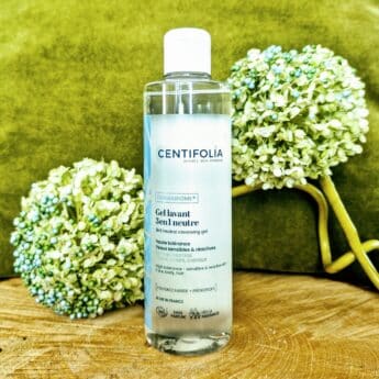 Gel moussant 3en1 peaux réactives : Centifolia