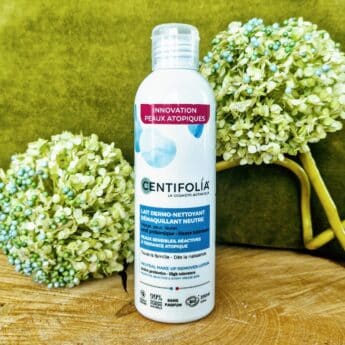 Lait dermo-nettoyant démaquillant peaux atopiques : Centifolia